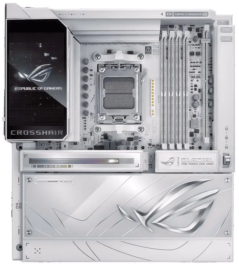 Arganzuela Gaming - Montaje Placa Base ASUS ROG CROSSHAIR X870E GLACIAL Arganzuela