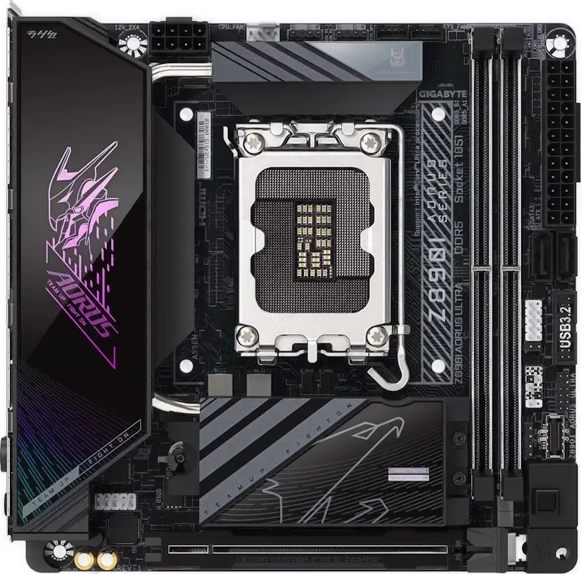 Montaje Placa Base Gigabyte Z890I AORUS ULTRA Gaming PC Arganzuela